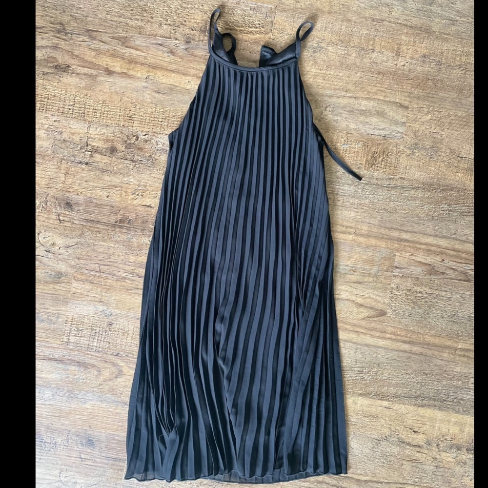 Halter neck black dress by Ellames